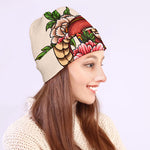 Japanese Snake Tattoo Print Beanie