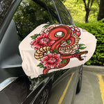 Japanese Snake Tattoo Print Car Side Mirror Covers