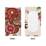 Japanese Snake Tattoo Print Changing Pad Cover