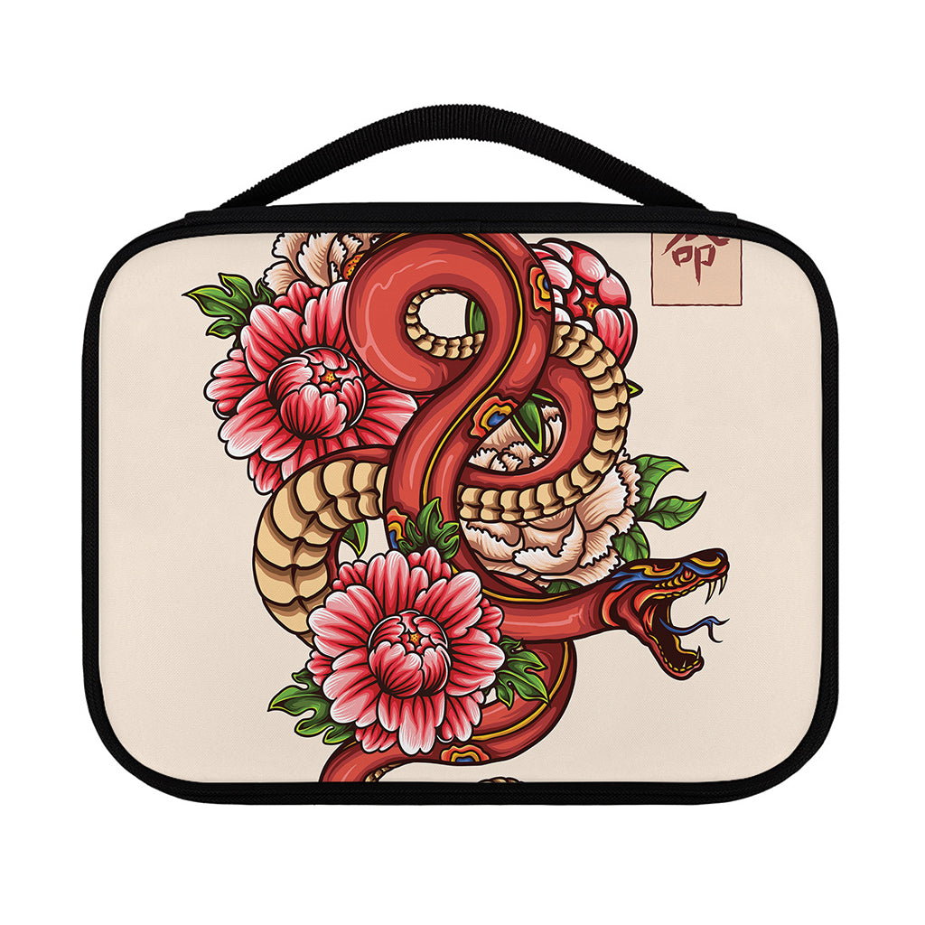 Japanese Snake Tattoo Print Classic Bible Case