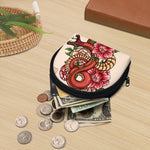 Japanese Snake Tattoo Print Coin Purse