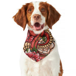 Japanese Snake Tattoo Print Dog Bandana