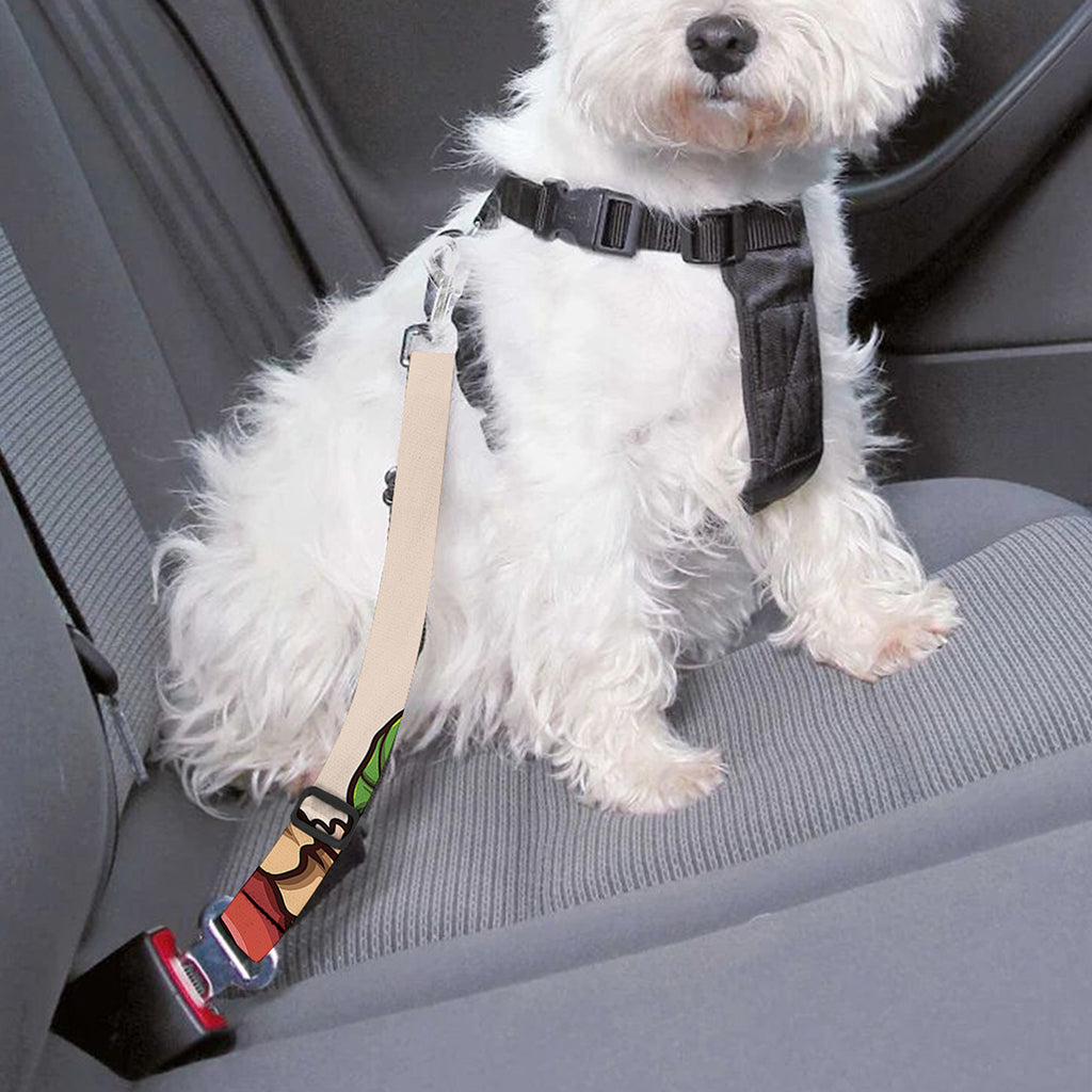 Japanese Snake Tattoo Print Dog Seat Belt