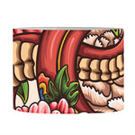 Japanese Snake Tattoo Print Drum Lamp Shade