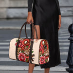 Japanese Snake Tattoo Print Duffle Bag