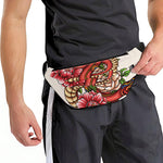 Japanese Snake Tattoo Print Fanny Pack