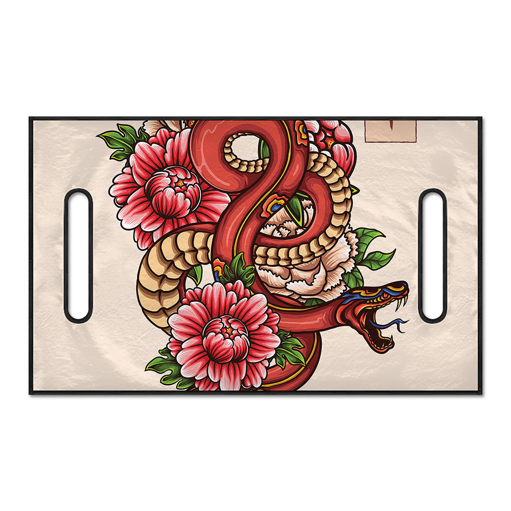 Japanese Snake Tattoo Print Golf Cart Seat Cover