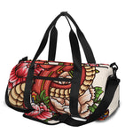Japanese Snake Tattoo Print Gym Bag
