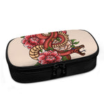 Japanese Snake Tattoo Print Insulin Cooler Travel Case