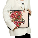 Japanese Snake Tattoo Print Laptop Sleeve