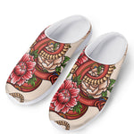 Japanese Snake Tattoo Print Mesh Casual Shoes