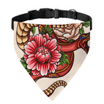 Japanese Snake Tattoo Print Over The Collar Dog Bandana