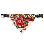 Japanese Snake Tattoo Print Over The Collar Dog Bandana