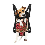 Japanese Snake Tattoo Print Pet Carrier Backpack