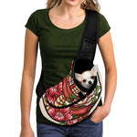 Japanese Snake Tattoo Print Pet Sling Carrier