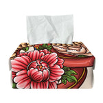 Japanese Snake Tattoo Print Rectangle Tissue Box Cover