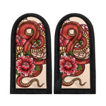 Japanese Snake Tattoo Print Skillet Handle Cover