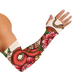 Japanese Snake Tattoo Print Sun Protection Arm Sleeves
