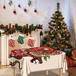 Japanese Snake Tattoo Print Tablecloth