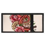 Japanese Snake Tattoo Print Trifold Wallet