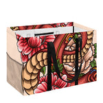 Japanese Snake Tattoo Print Utility Tote Bag