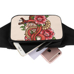 Japanese Snake Tattoo Print Waist Bag