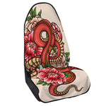 Japanese Snake Tattoo Print Waterproof Car Seat Cover