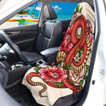 Japanese Snake Tattoo Print Waterproof Car Seat Cover