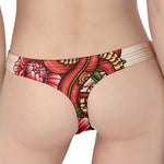 Japanese Snake Tattoo Print Women's Thong