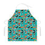 Japanese Sushi And Rolls Pattern Print Adjustable Apron