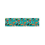 Japanese Sushi And Rolls Pattern Print Bed Runner
