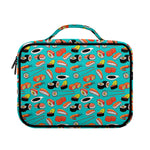 Japanese Sushi And Rolls Pattern Print Briefcase Bible Bag