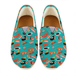 Japanese Sushi And Rolls Pattern Print Casual Shoes