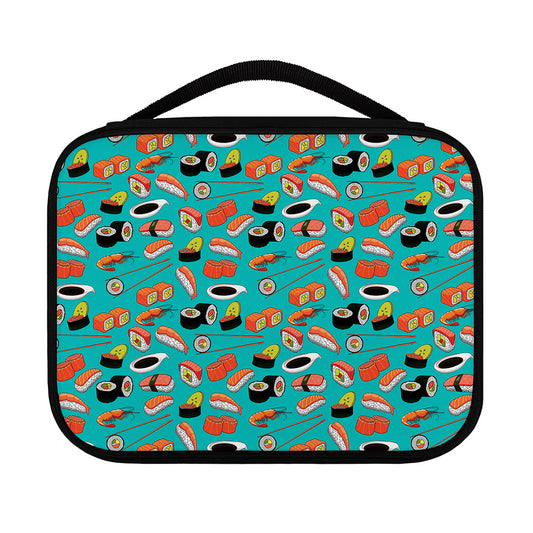 Japanese Sushi And Rolls Pattern Print Classic Bible Case