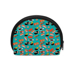 Japanese Sushi And Rolls Pattern Print Coin Purse