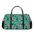 Japanese Sushi And Rolls Pattern Print Duffel Bag