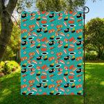 Japanese Sushi And Rolls Pattern Print Garden Flag