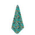 Japanese Sushi And Rolls Pattern Print Hand Towel