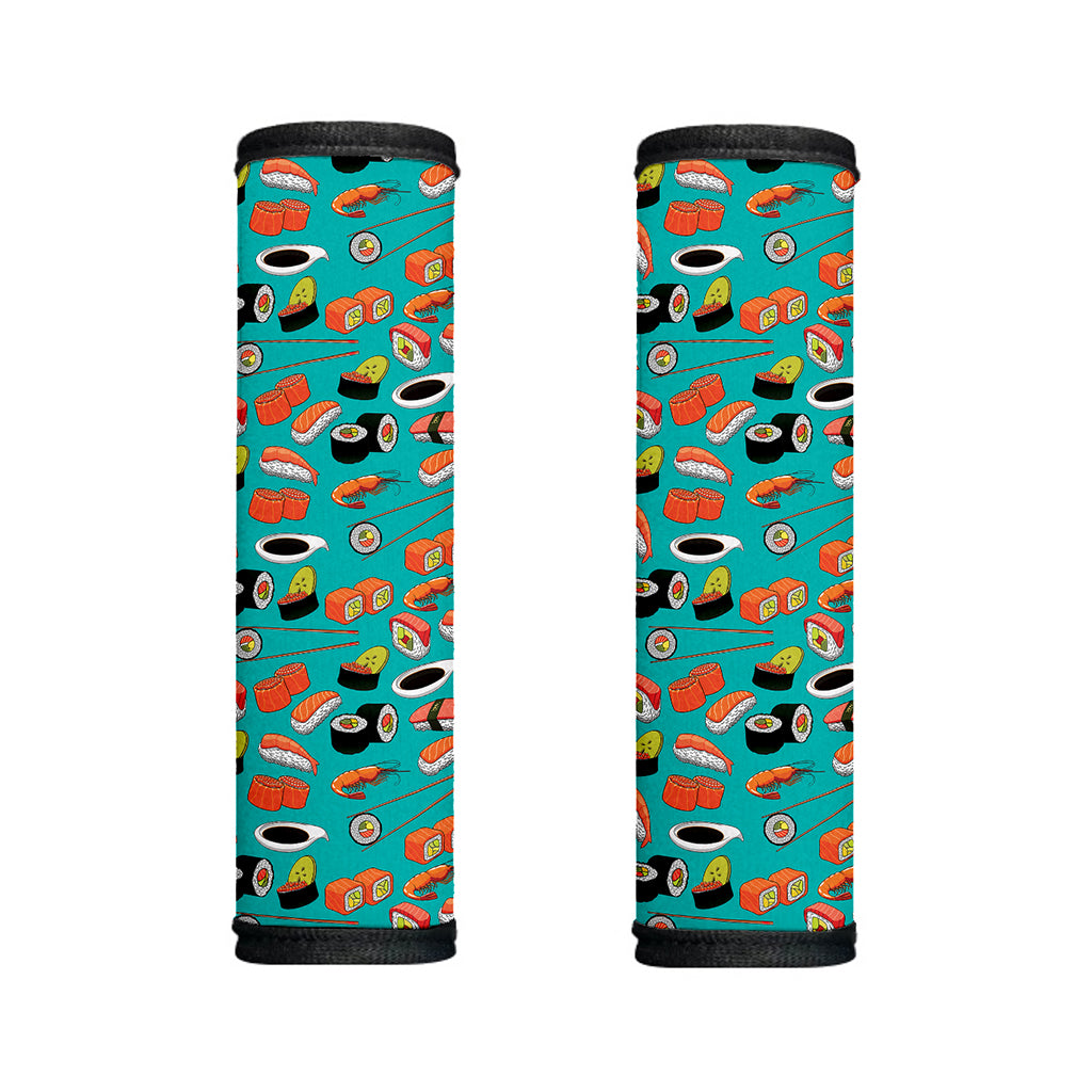 Japanese Sushi And Rolls Pattern Print Handle Covers