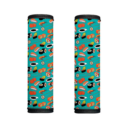 Japanese Sushi And Rolls Pattern Print Handle Covers