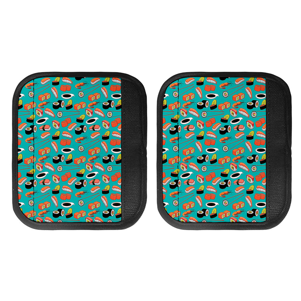 Japanese Sushi And Rolls Pattern Print Handle Covers