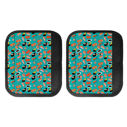 Japanese Sushi And Rolls Pattern Print Handle Covers