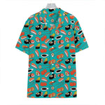 Japanese Sushi And Rolls Pattern Print Hawaiian Shirt