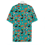 Japanese Sushi And Rolls Pattern Print Hawaiian Shirt