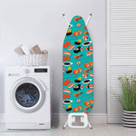 Japanese Sushi And Rolls Pattern Print Ironing Board Cover