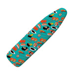 Japanese Sushi And Rolls Pattern Print Ironing Board Cover