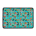Japanese Sushi And Rolls Pattern Print Kitchen Mat