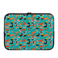 Japanese Sushi And Rolls Pattern Print Laptop Sleeve