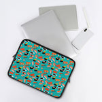 Japanese Sushi And Rolls Pattern Print Laptop Sleeve