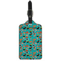 Japanese Sushi And Rolls Pattern Print Luggage Tag